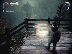 When you get back to the cabin at the lake (right after climbing the ladder in the lighthouse), turn around and run up to the hill top, where youll find the last game - Alan Wake: Night Springs Video Games - list - Collectibles (DLC) - Alan Wake Game Guide & Walkthrough