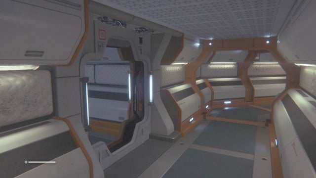 Go through the corridor until you reach the door on the left - Explore the Torrens - Walkthrough - Alien: Isolation - Game Guide and Walkthrough