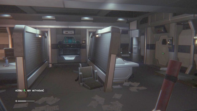 After you go up, save the game and go to the next room on front of you to find a journal - Get through the main door - Walkthrough - Alien: Isolation - Game Guide and Walkthrough