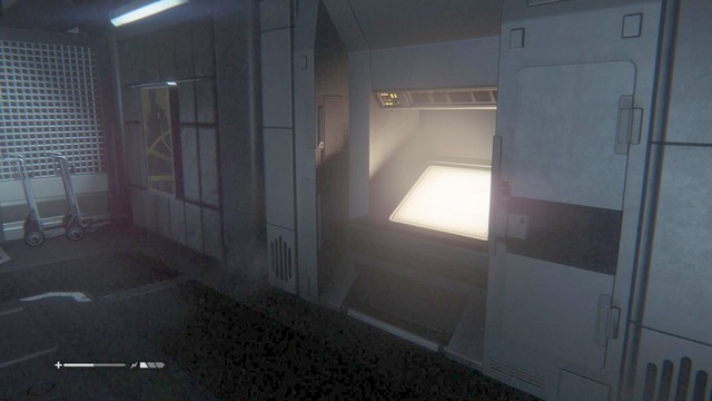 Unlock the door and go back to the main room, then head forward - Reach Seegson Comms - Walkthrough - Alien: Isolation - Game Guide and Walkthrough