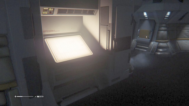 Go to the other side of the room, but watch out for a looter - Reach Seegson Comms - Walkthrough - Alien: Isolation - Game Guide and Walkthrough