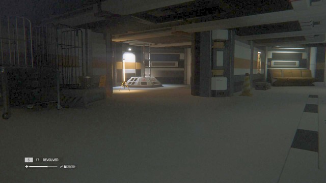 When it gets safe, search the bodies and go left - Go back to Taylor with the medicine - Walkthrough - Alien: Isolation - Game Guide and Walkthrough