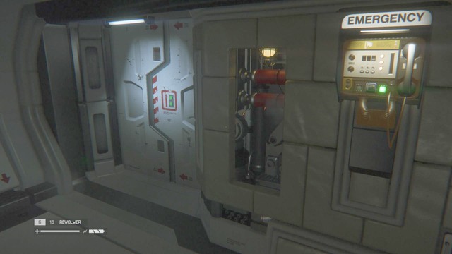 When you complete the repairs, use the elevator - Go back to Taylor with the medicine - Walkthrough - Alien: Isolation - Game Guide and Walkthrough