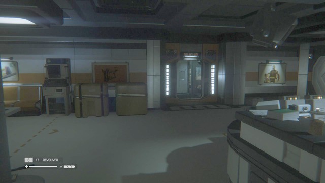 After you defeat the enemies, proceed forward - Go back to Taylor with the medicine - Walkthrough - Alien: Isolation - Game Guide and Walkthrough