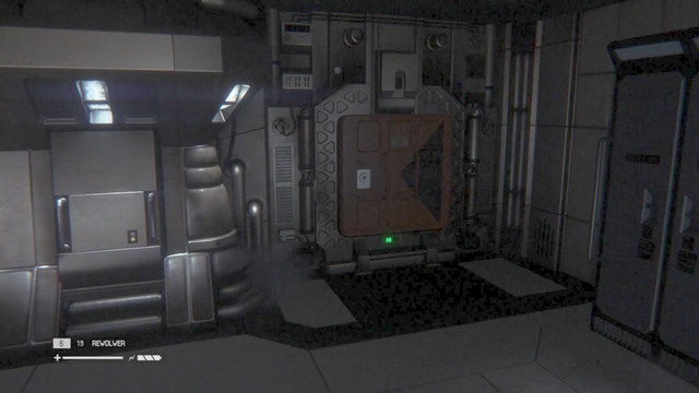 Get out of the room and go forward - Reactivate the Transit - Walkthrough - Alien: Isolation - Game Guide and Walkthrough