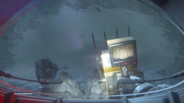 The right dial should move right when you get closer to the source - Find the source of the signal - Walkthrough - Alien: Isolation - Game Guide and Walkthrough