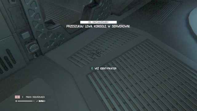 An ID Tag lies on the floor, next to the save game station - Apollo core - Missing persons and Archive Logs - Alien: Isolation - Game Guide and Walkthrough