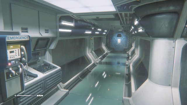 Take right, and you will get to a room with a console - Get to Apollo core - Walkthrough - Alien: Isolation - Game Guide and Walkthrough