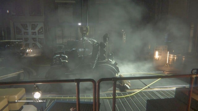 Once you leave the shaft, save the game and enter the next room - Investigate the central reactor - Walkthrough - Alien: Isolation - Game Guide and Walkthrough