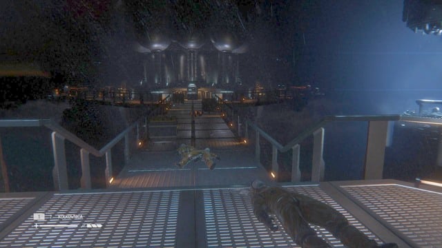 Take out the bolt gun, stand by the door, and eliminate incoming androids - Investigate the central reactor - Walkthrough - Alien: Isolation - Game Guide and Walkthrough