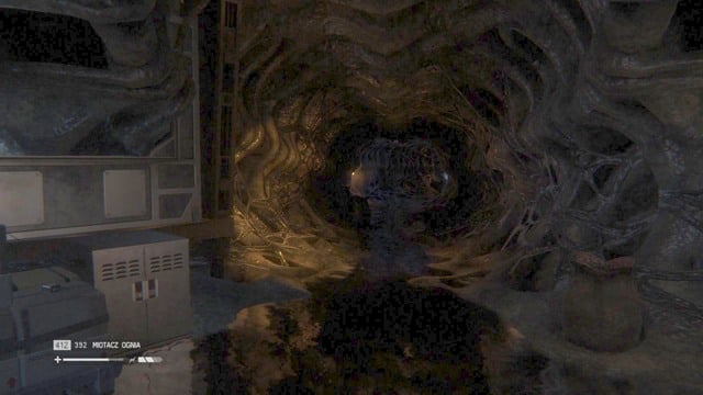 Go to the left and into the corridor - Destroy the nest - Walkthrough - Alien: Isolation - Game Guide and Walkthrough