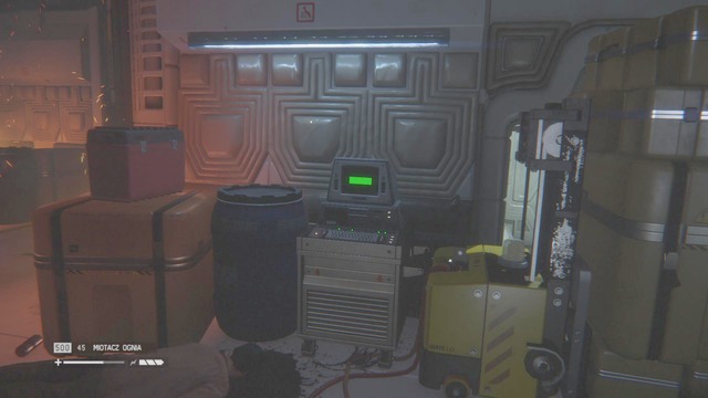 Exit the malfunctioning elevator and save the game (the console is on your left), then go through the door and deal with an incoming android - Find a way for the Torrens to dock - Walkthrough - Alien: Isolation - Game Guide and Walkthrough