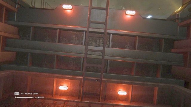 Walk on the platform and turn right, and you will get to another cavity - Escape Sevastopol - Walkthrough - Alien: Isolation - Game Guide and Walkthrough