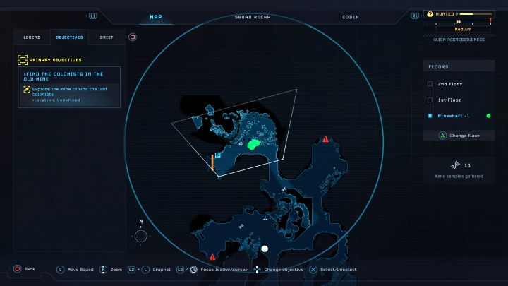 Secret 2/2 - Extraction Device - Aliens Dark Descent: Xenotech - list of secrets - Secrets and Collectibles - Aliens Dark Descent Guide