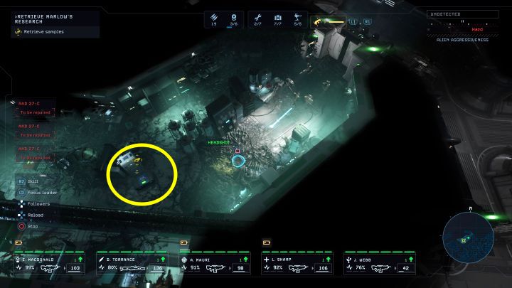 7 - Aliens Dark Descent: Xenotech - list of secrets - Secrets and Collectibles - Aliens Dark Descent Guide