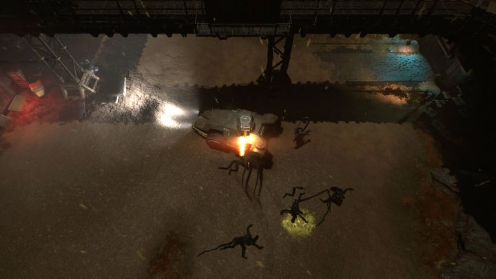 ARC can be used to travel around the map safely - Aliens Dark Descent: ARC & M577 Vehicles - Basics - Aliens Dark Descent Guide