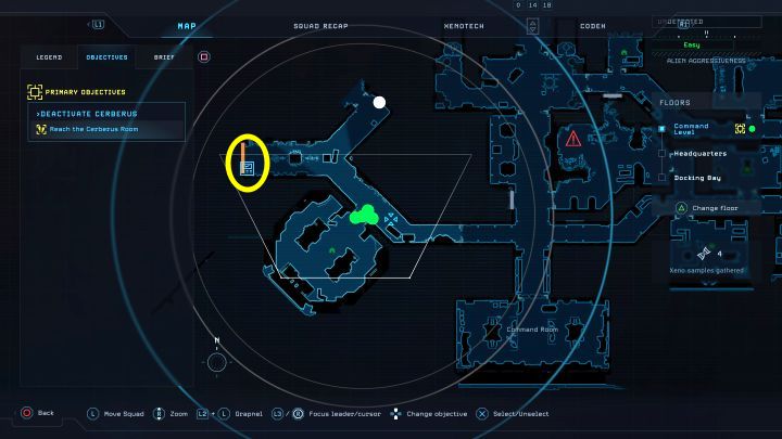 When you try to use the terminal to open the door, you'll receive a warning about an upcoming battle - Aliens Dark Descent: How to beat Alien Queen in Nuclear Protocol mission? - Bosses - Aliens Dark Descent Guide