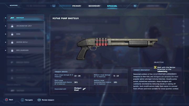 Requirements: none - this is your starting weapon - Aliens Dark Descent: List of best weapons - Basics - Aliens Dark Descent Guide