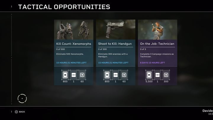 Each task offers two currencies, the quantity of which may vary depending on the completed task - Aliens Fireteam Eelite: Daily tasks - are they in the game, how to complete? - FAQ - Aliens Fireteam Elite Guide