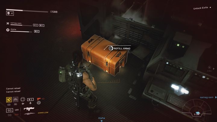 In the meantime, as you move from room to room, you will come across an ammo chest - Aliens Fireteam Elite: Ingress - walkthrough - Top priority - Aliens Fireteam Elite Guide