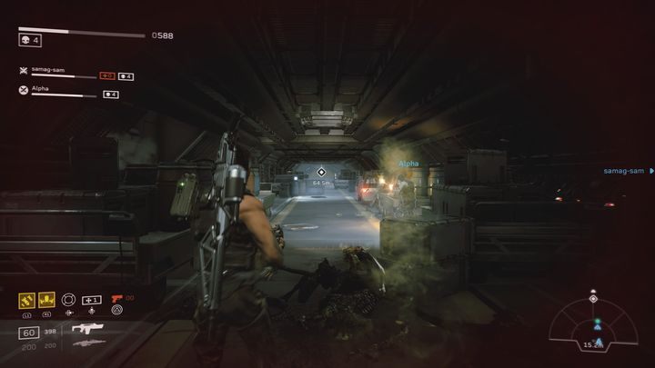 For a while, you will be forced to defend yourself against overwhelming enemy forces - Aliens Fireteam Elite: Ingress - walkthrough - Top priority - Aliens Fireteam Elite Guide