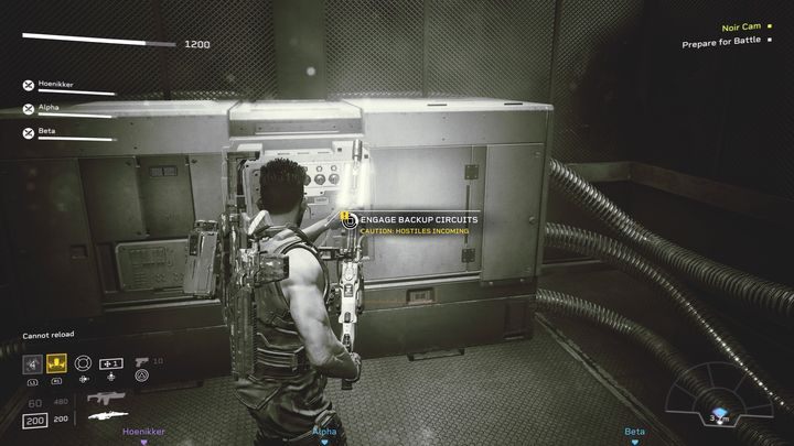 Then, going from point to point, you should find yourself at the emergency circuit box - Aliens: Fireteam Elite: Extract - walkthrough - Top priority - Aliens Fireteam Elite - guide, how to read