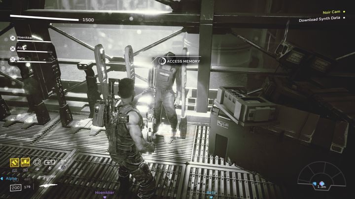 After repelling the enemy attack, go to the inactive synthetics to collect data from them - Aliens: Fireteam Elite: Extract - walkthrough - Top priority - Aliens Fireteam Elite - guide, how to read