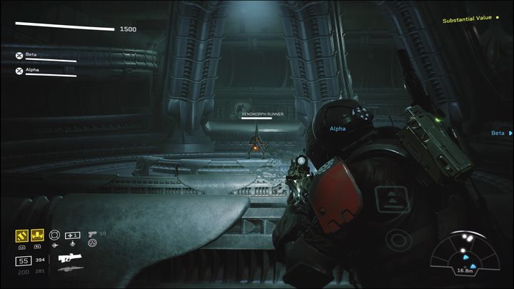 Clear the area and follow the ramp up - Aliens Fireteam Elite: Advance - walkthrough - A gift of fire - Aliens Fireteam Elite Guide