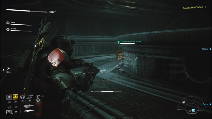 While following the path, watch out for lurking Xenomorphs that will ambush you when you are close enough - Aliens Fireteam Elite: Advance - walkthrough - A gift of fire - Aliens Fireteam Elite Guide