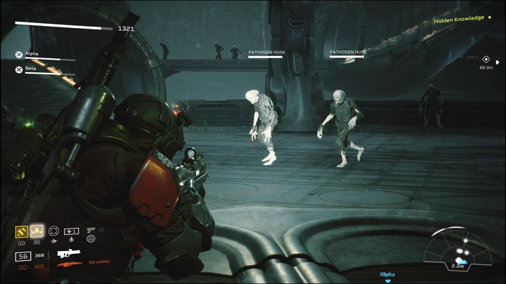 Another group of opponents await in the next room - Aliens Fireteam Elite: Boarding - walkthrough - A gift of fire - Aliens Fireteam Elite Guide