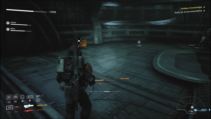 Clear them out and continue by following the waypoint - Aliens Fireteam Elite: Boarding - walkthrough - A gift of fire - Aliens Fireteam Elite Guide