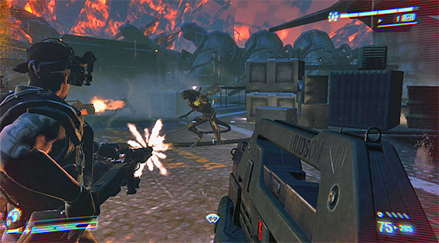 You'll get this objective as soon as you disconnect the third fuel line - Eliminate Remaining Xenos - Mission 9: Hope in Hadleys - Aliens: Colonial Marines - Game Guide and Walkthrough