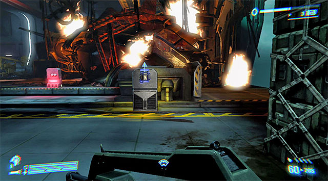 Approach each switch very carefully, all the while moving along the edges - Defeat the Queen - Mission 11: Home - Aliens: Colonial Marines - Game Guide and Walkthrough