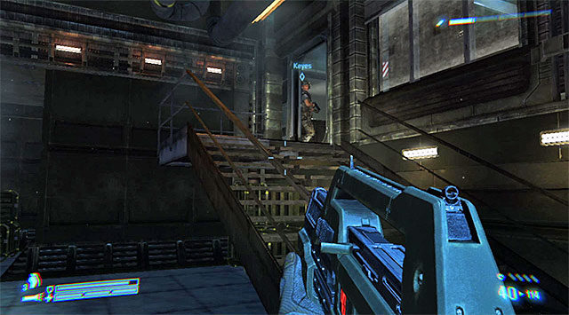 Follow Keyes - Retrieve the Sulaco Flight Recorder - Mission 1: Distress - Aliens: Colonial Marines - Game Guide and Walkthrough