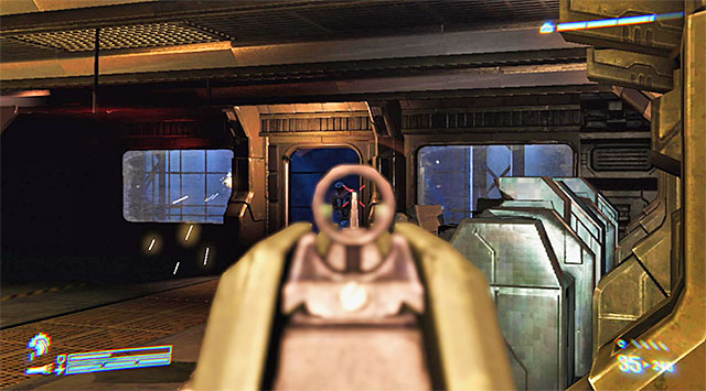 Follow the rest of your teammates - Get to the command deck through Engineering - Mission 2: Battle for Sulaco - Aliens: Colonial Marines - Game Guide and Walkthrough