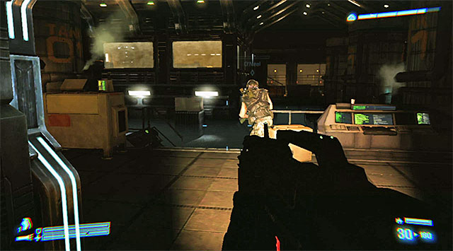 1 - Get to the command deck through Engineering - Mission 2: Battle for Sulaco - Aliens: Colonial Marines - Game Guide and Walkthrough