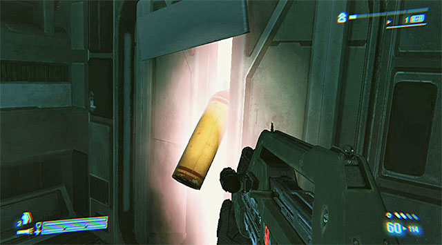 When you reach the screening room from the previous mission, turn right and go upstairs - Get to the dropship to escape the Sulaco - Mission 3: Sulaco Falls - Aliens: Colonial Marines - Game Guide and Walkthrough