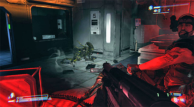 Head back to operations where your teammates are, but be cautious because on your way you'll be attacked by groups of Xenomorphs - Report Back to Operations - Mission 4: No Hope in Hadleys - Aliens: Colonial Marines - Game Guide and Walkthrough
