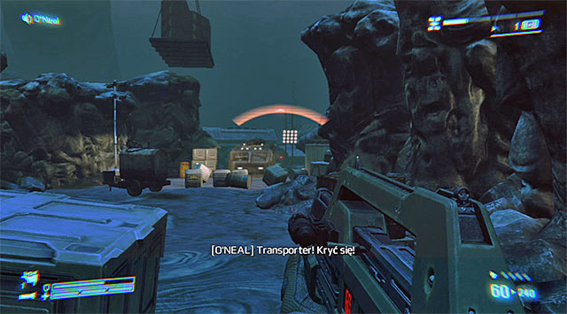 Follow O'Neal and get ready for an encounter with an armed vehicle (the above screenshot) - Get to the power module and shut it down - Mission 7: One Bullet - Aliens: Colonial Marines - Game Guide and Walkthrough