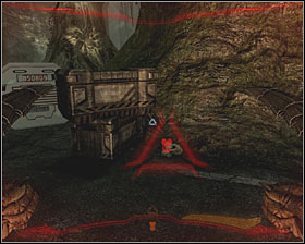 When you will land on the tree at the beginning turn round - Trophies - Jungle - Trophies - Aliens vs Predator - Game Guide and Walkthrough