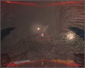 When you will find yourself in the cave go to the stone bridge and get to the other side - Trophies - Ruins - Trophies - Aliens vs Predator - Game Guide and Walkthrough