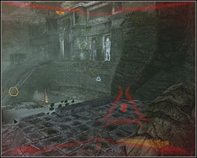 In front of the door where you have entered the arena, you will find another gate - Trophies - Ruins - Trophies - Aliens vs Predator - Game Guide and Walkthrough