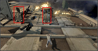 Wait for the large balcony to be completely destroyed - Episode 1 Scene 4 - Episode 1 - Alone in the Dark - Game Guide and Walkthrough