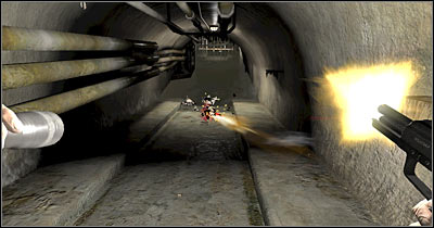 Enter the flooded area of the corridor - Episode 3 Scene 3 part 1 - Episode 3 - Alone in the Dark - Game Guide and Walkthrough