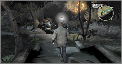 You've got two choices here - you can continue moving south or you can proceed to the east - Episode 3 Scene 4 - Episode 3 - Alone in the Dark - Game Guide and Walkthrough