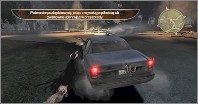 The second sharp turn is nearby and it will require you to leave the main road (screen) - Episode 4 Scene 1 - Episode 4 - Alone in the Dark - Game Guide and Walkthrough
