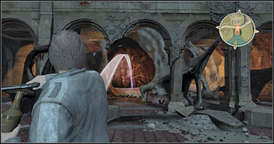 If you've done everything according to the plan, you were able to wound the beast - Episode 4 Scene 2 - Episode 4 - Alone in the Dark - Game Guide and Walkthrough