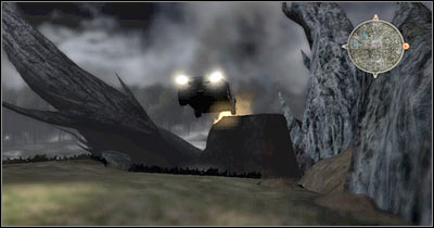 Once you've landed safely, exit your vehicle and use an explosive bottle to get rid of this root (screen) - Episode 8 Optional: Roots of evil - Part 2(1) - Episode 8 - Alone in the Dark - Game Guide and Walkthrough