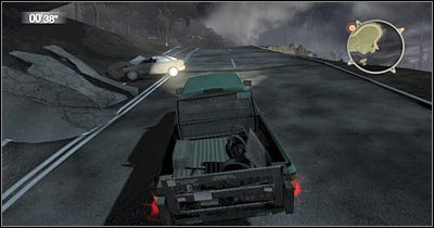 You will have to leave the main road in about one minute (screen) - Episode 8 Scene 3 - Episode 8 - Alone in the Dark - Game Guide and Walkthrough