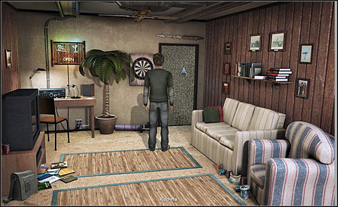 Go to the living room (Nova was previously using a radio there) and then to the kitchen - Take a rest - Day 1 - Alpha Polaris - Game Guide and Walkthrough